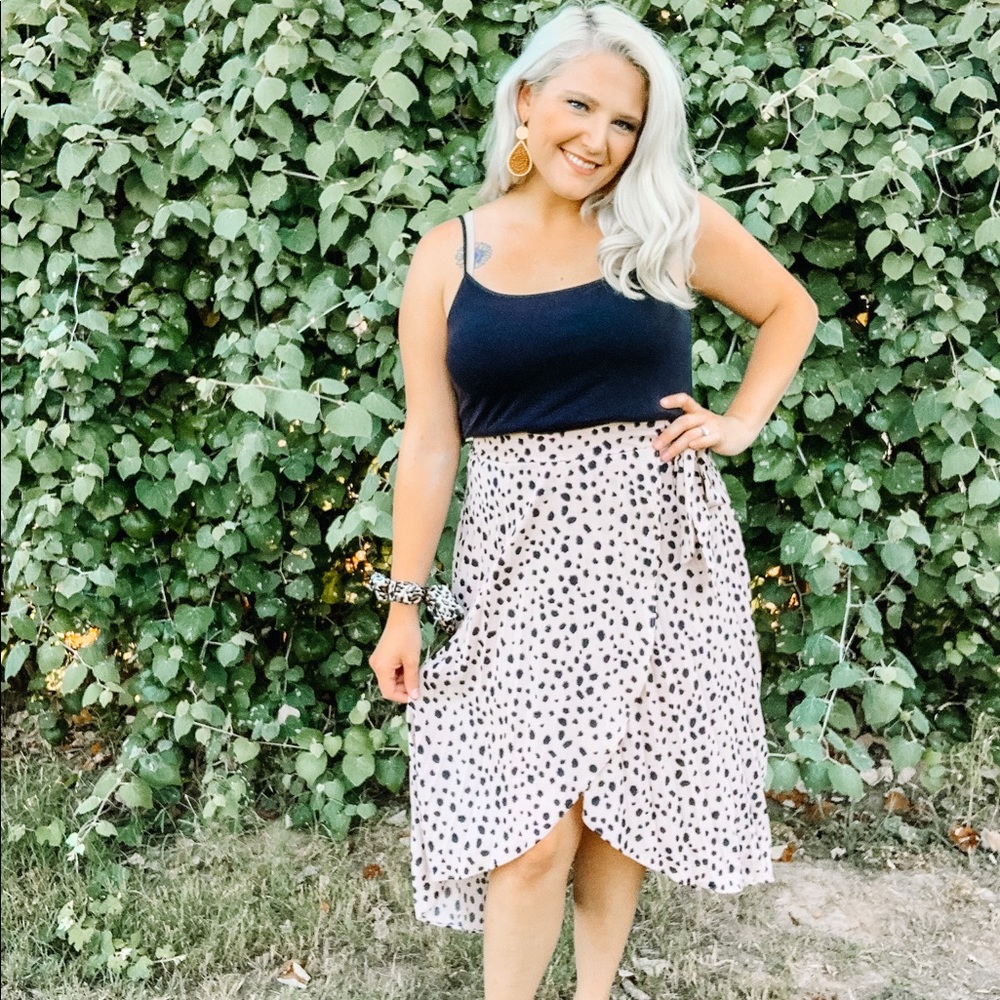 Leopard Pleated Skirt 🐆